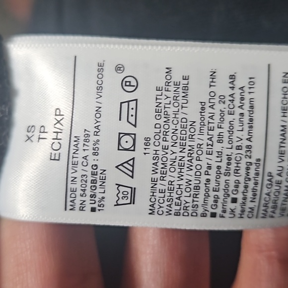 NWT Gap Slip Midi Dress XS Charcoal - Picture 9 of 11